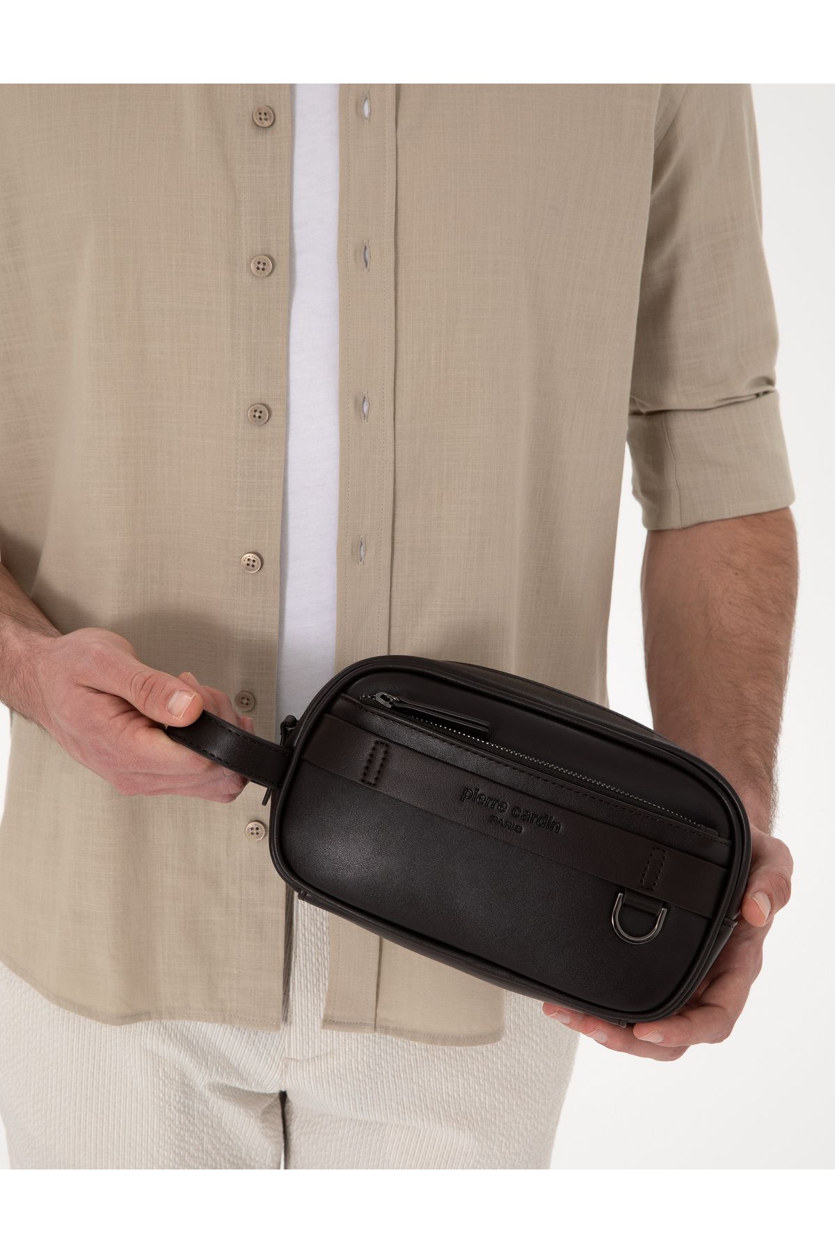 Pierre Cardin Erkek Kahverengi El Çantası 50308015-VR029