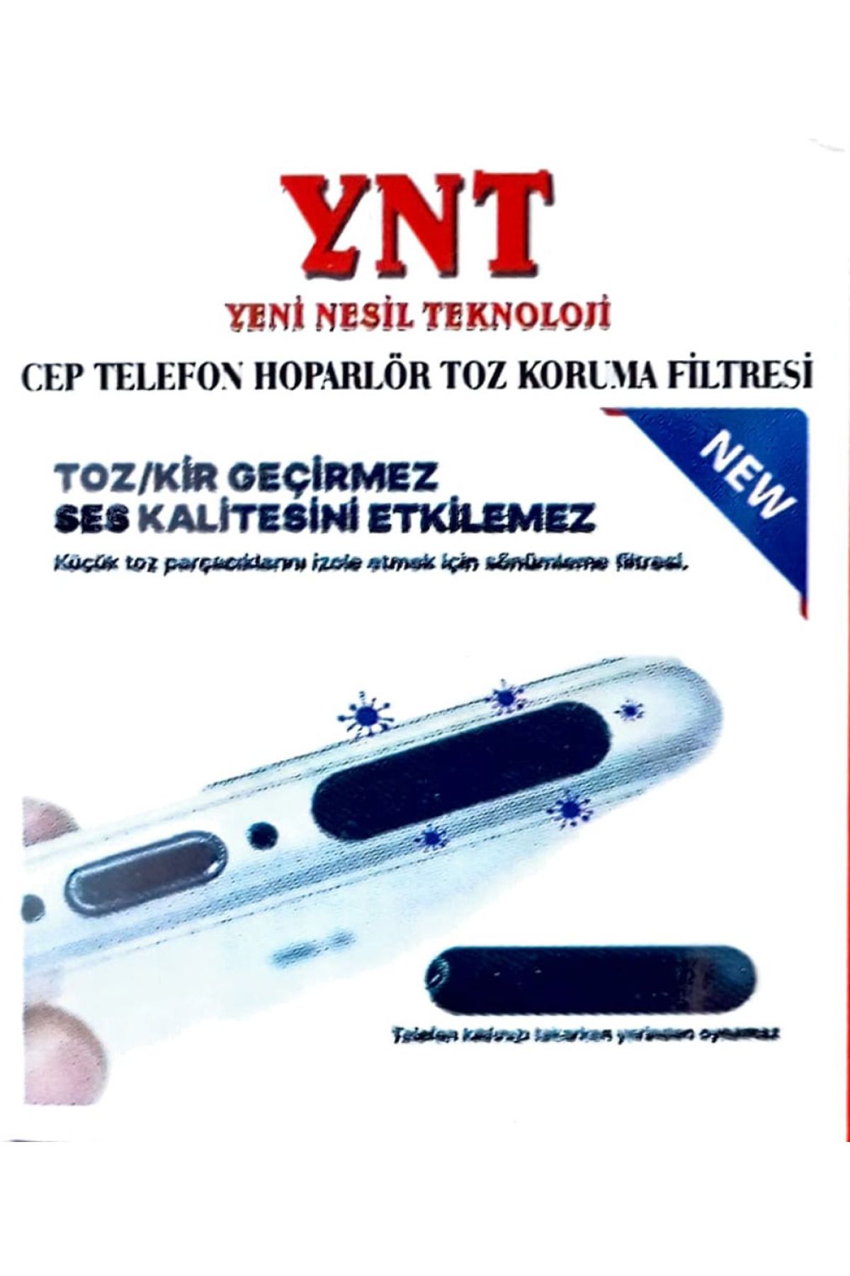 YNT CEP TELEFON HOPERLÖR TOZ KORUMA FİLTRESİ
