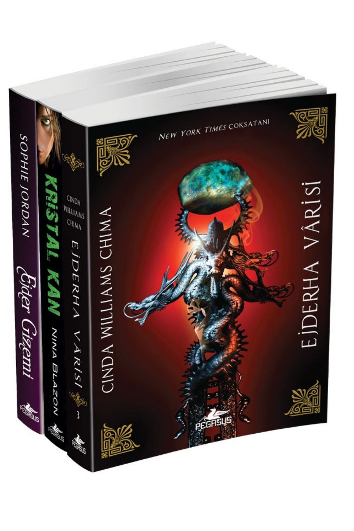 Pegasus Yayınları Büyülü Dünyalar Fantastik Gençlik Romanları Takım Set (3 Kitap)