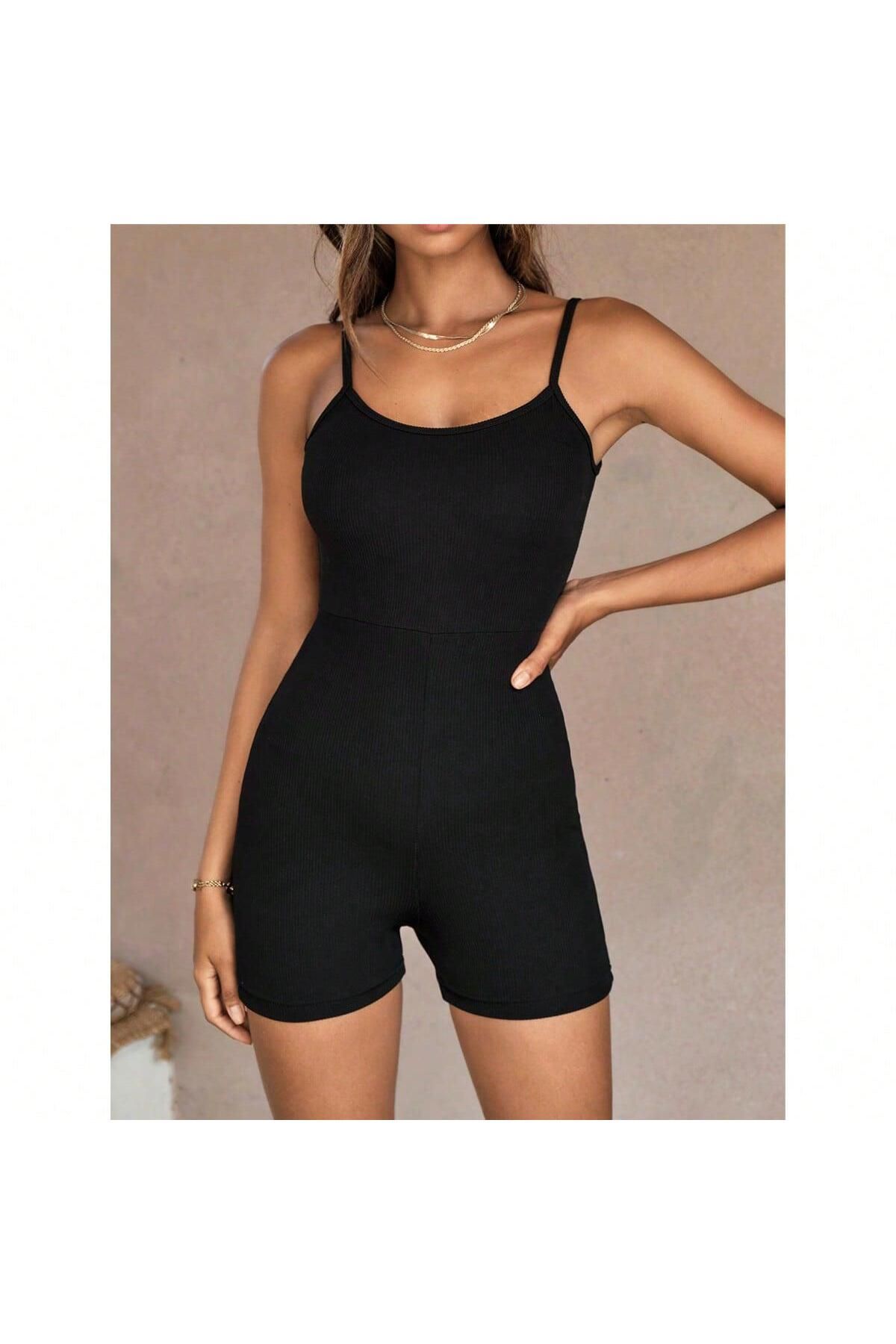 Cocorella İnce Askılı Tulum