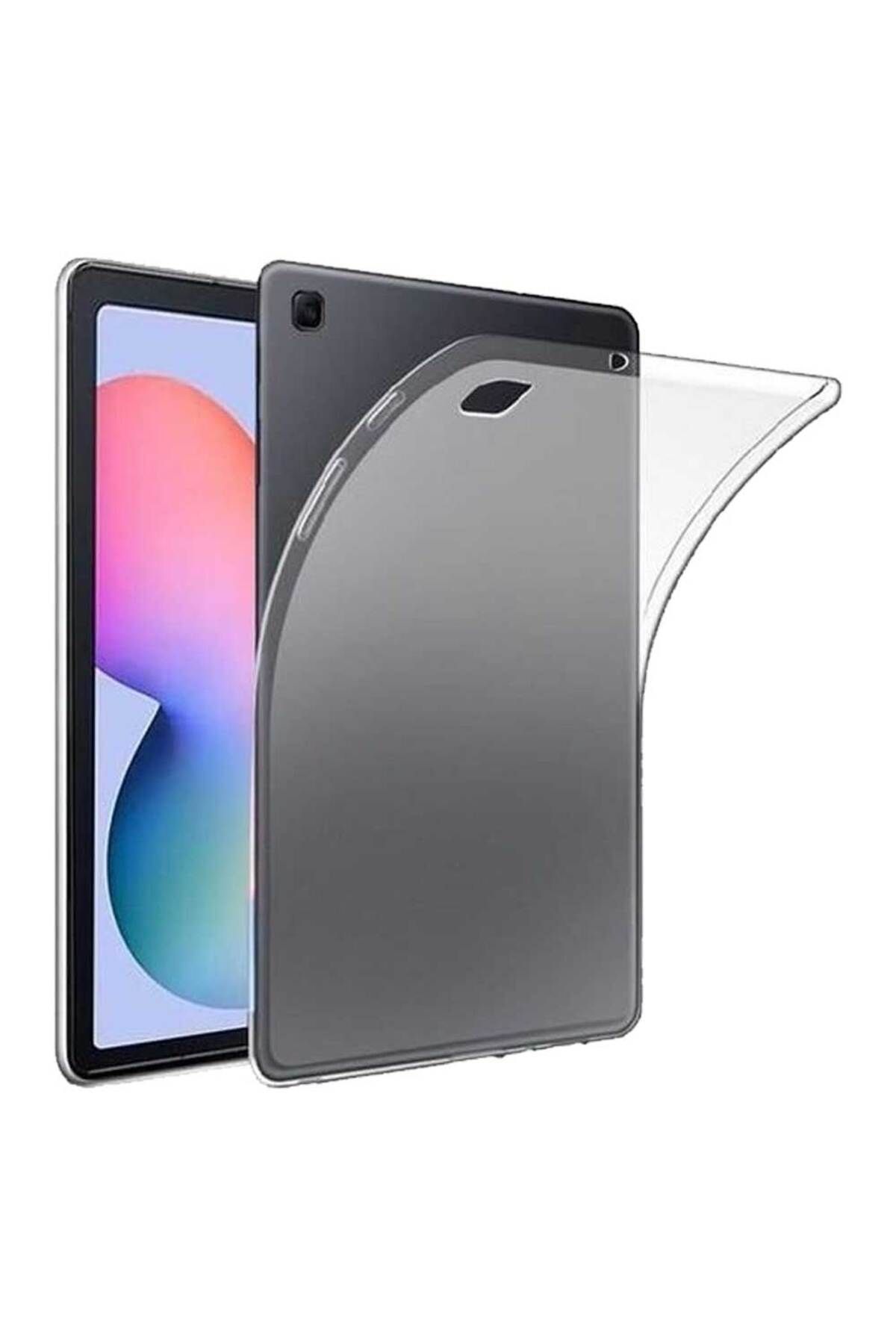 Smart Tech Samsung Galaxy Tab S6 Lite SM P610 Uyumlu Şeffaf Silikon Tablet Kılıfı
