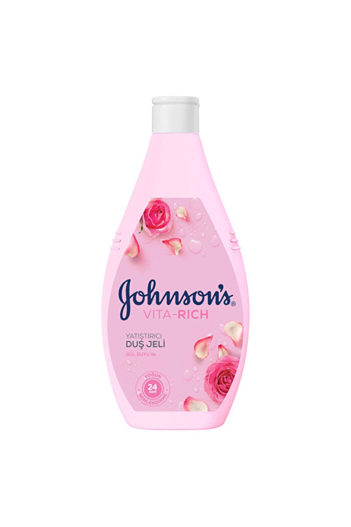 Johnson's Vita-Rich Duş Jeli - Gül Suyu, Yatıştırıcı - 400 ml
