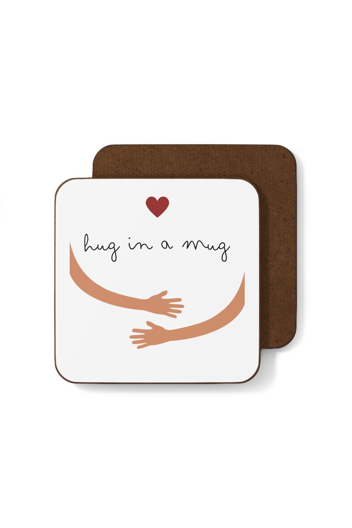 Hilosh Hug in a Mug Tasarımlı Bardak Altlığı