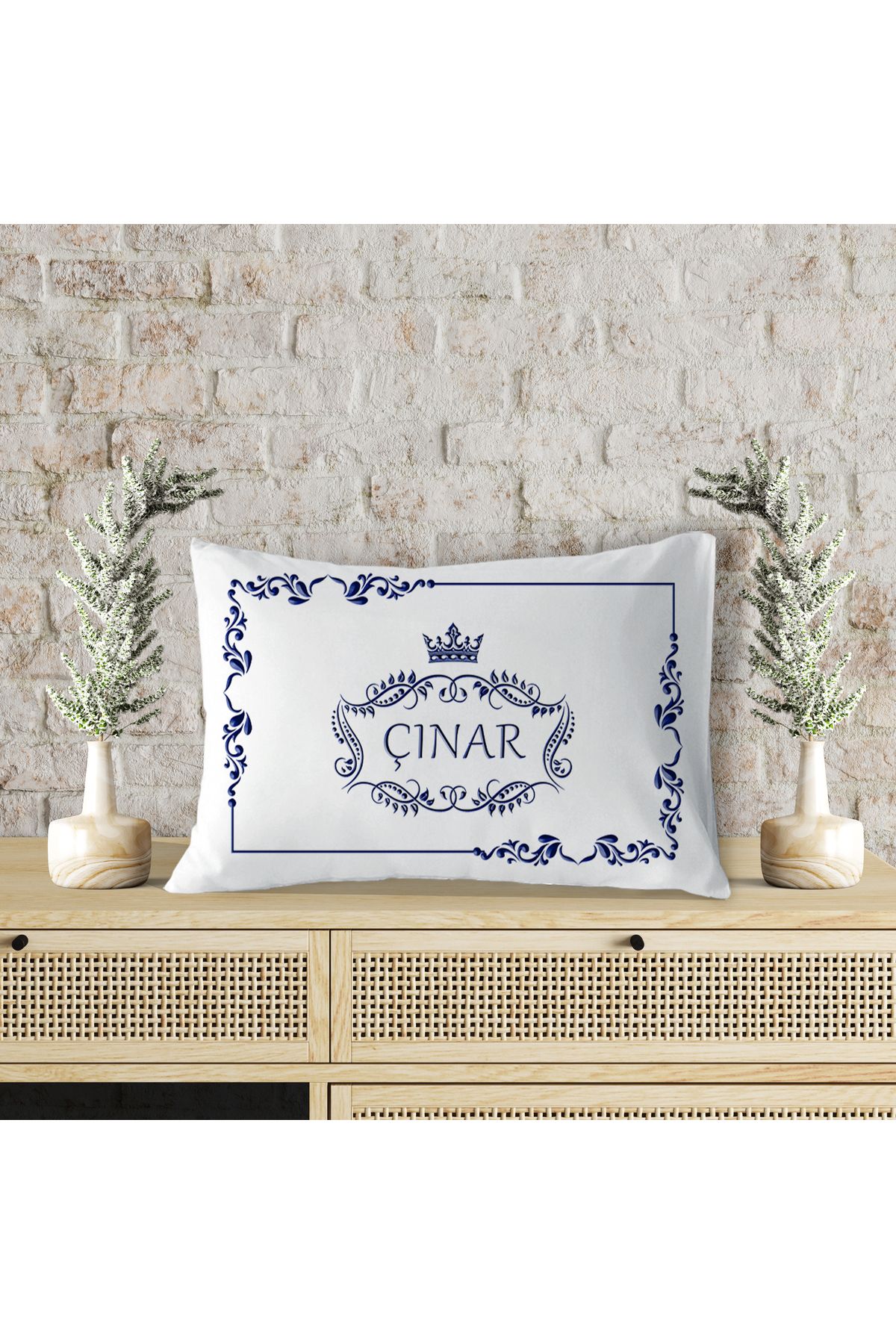 BAMBAŞKA MODA İsimli Yastık Kılıfı BMYAS-005