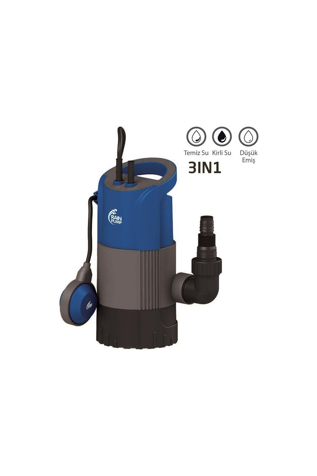 Rainpump CD900P 3N1 DRENAJ/DALGIÇ POMPA