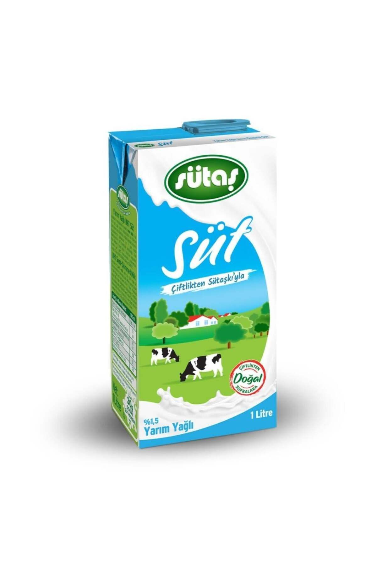 Sütaş SÜTAŞ YARIM YAĞLI SÜT 1 LİTRE 6LI