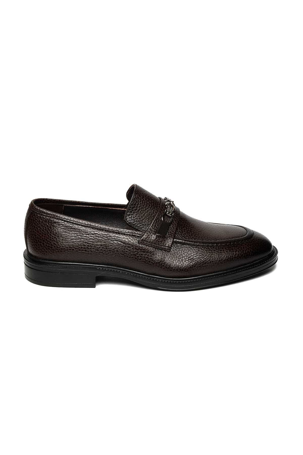 Bestello Bağcıksız Tokalı Kauçuk Taban Casual 023-421-T Erkek Ayakkabı