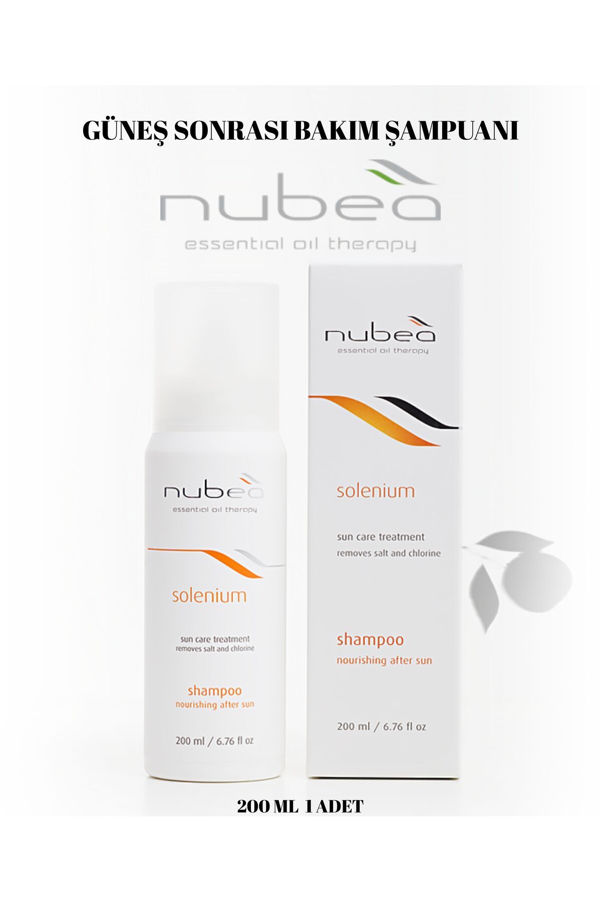 NUBEA Nubeà Solenium Güneş Sonrası Koruyucu Şampuan 200 ml