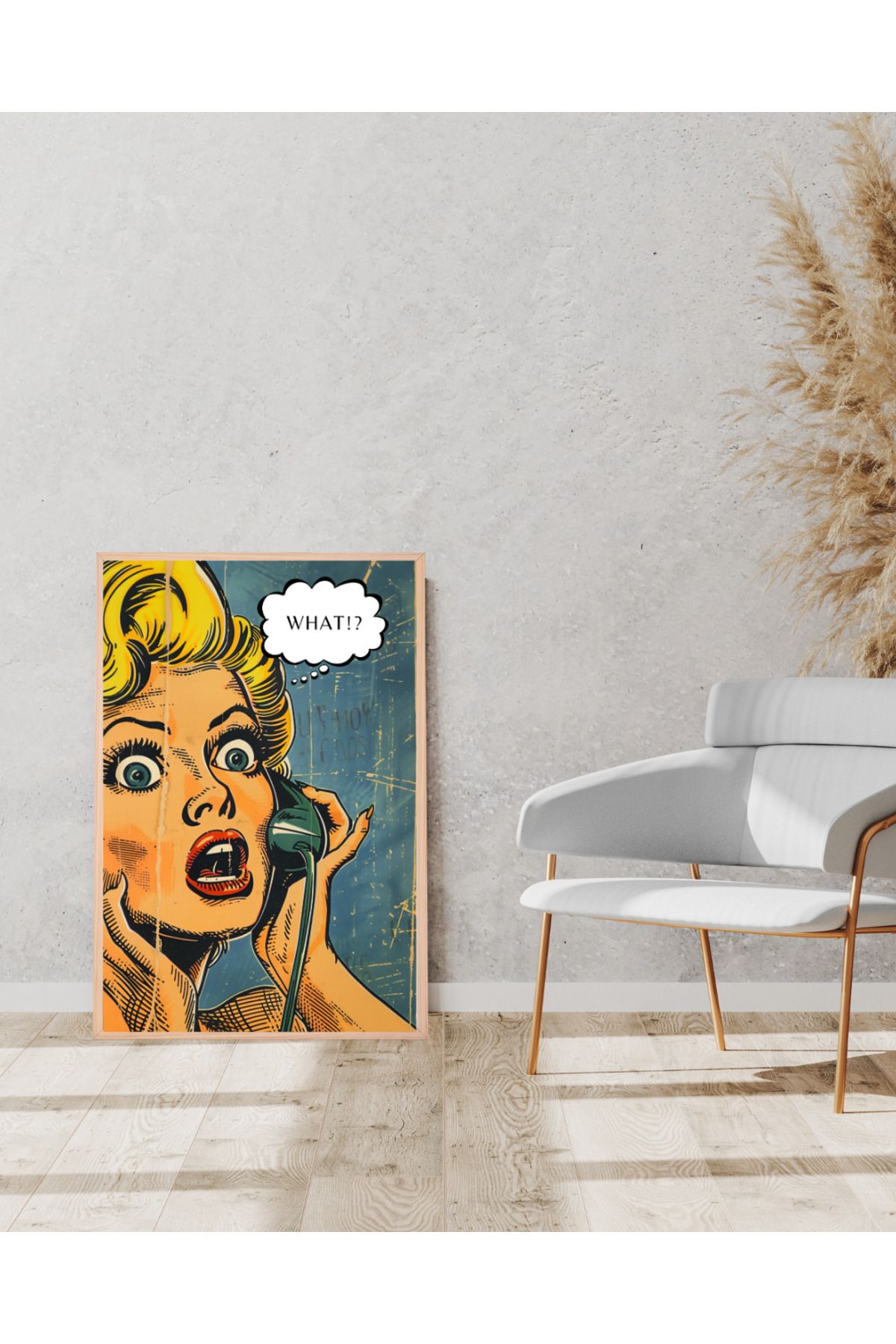 woodhomeworks tek parça salon ofis dekor tablo