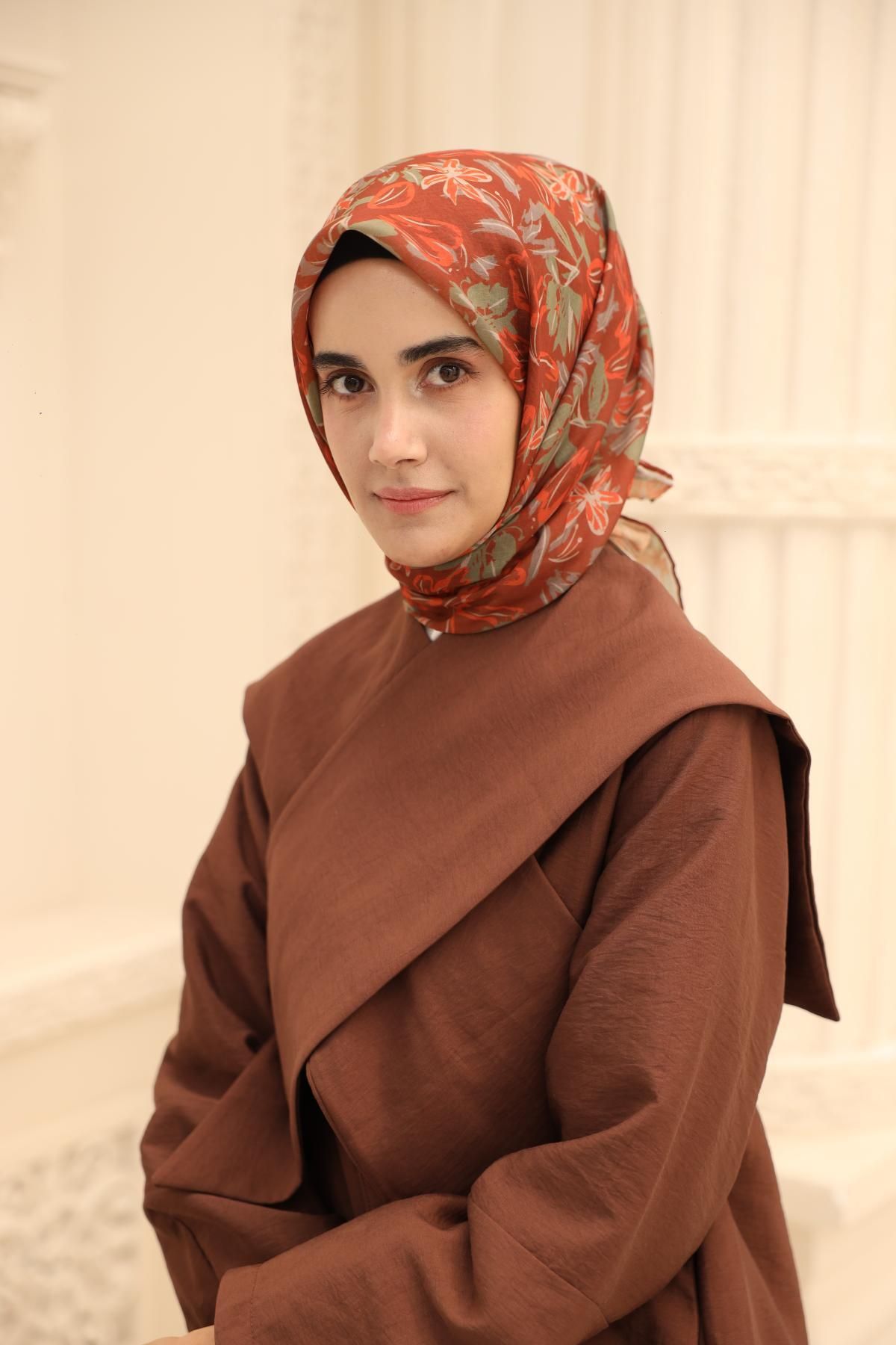 Silk Home Neva Desen Soft Pamuk Eşarp