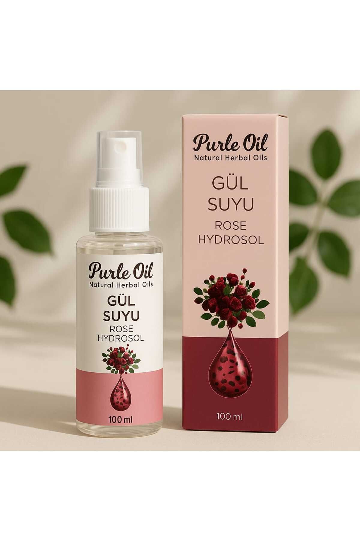 PURLEOİL Purle Oil Gül Suyu – Isparta’nın Gül Bahçelerinden Cildine Ferahlık!