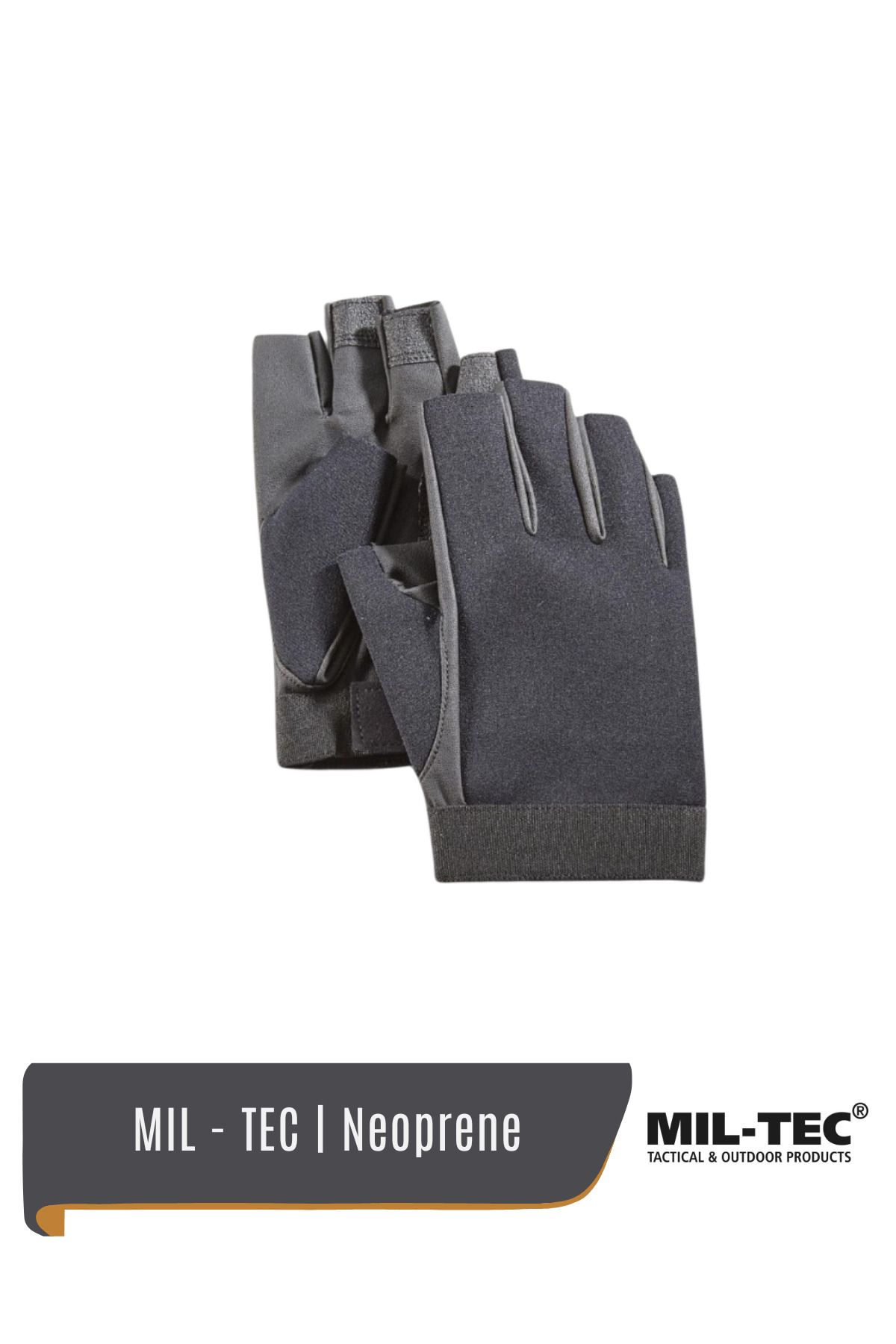 Mil-Tec Neoprene Gloves Eldiven | Siyah
