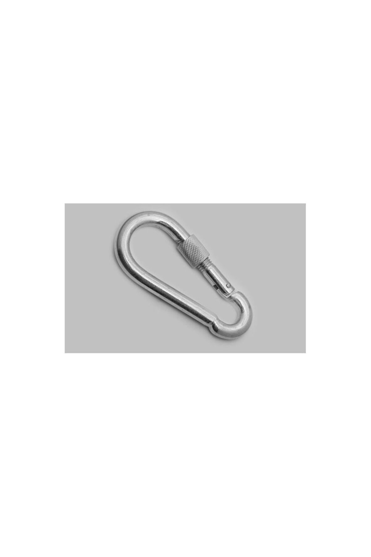 ÖYKÜ VE YİĞİT Vidalı Karabina, Kanca, Çengel 10mm - 25 Adet