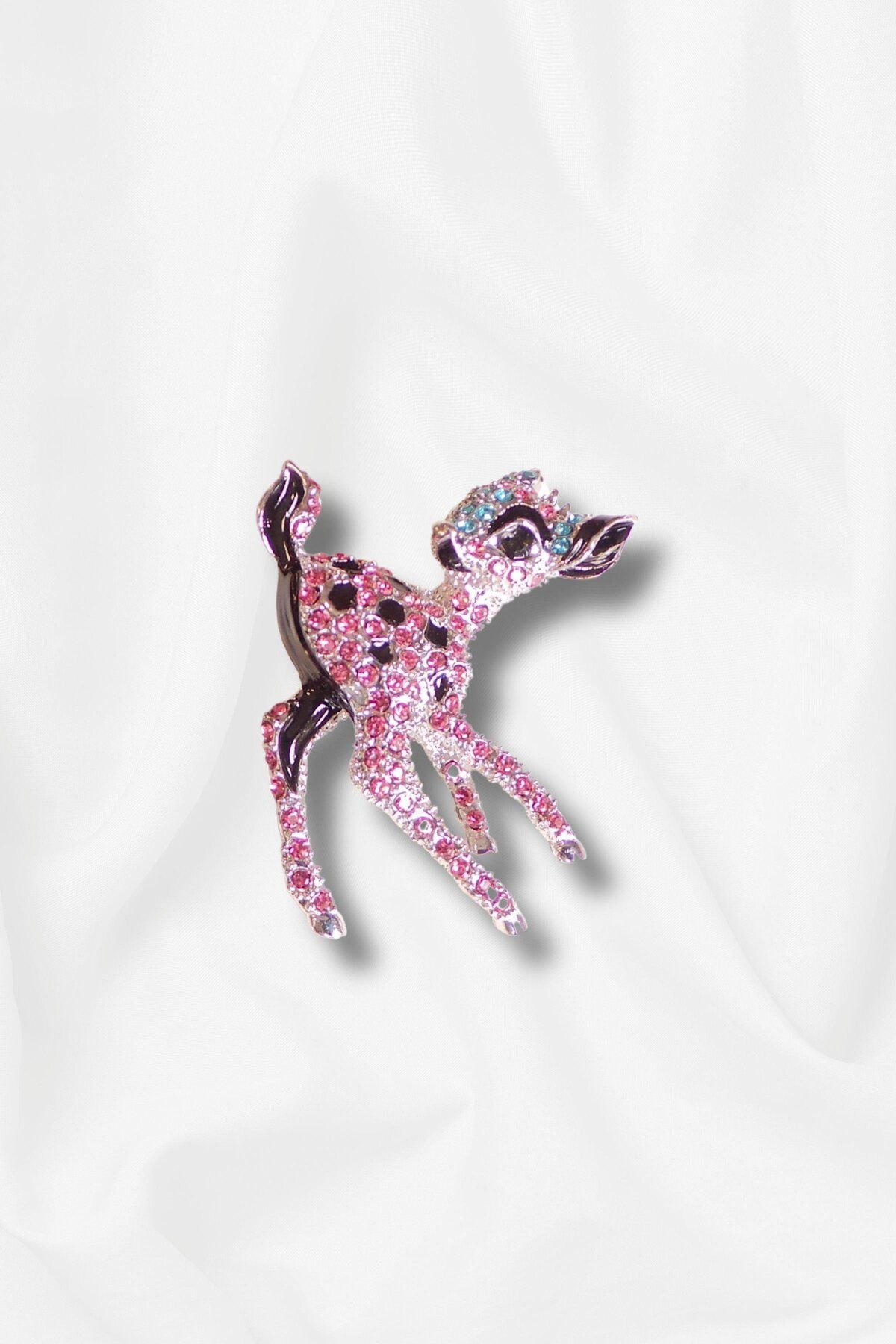 Spazio Faletti Broş PEMBE