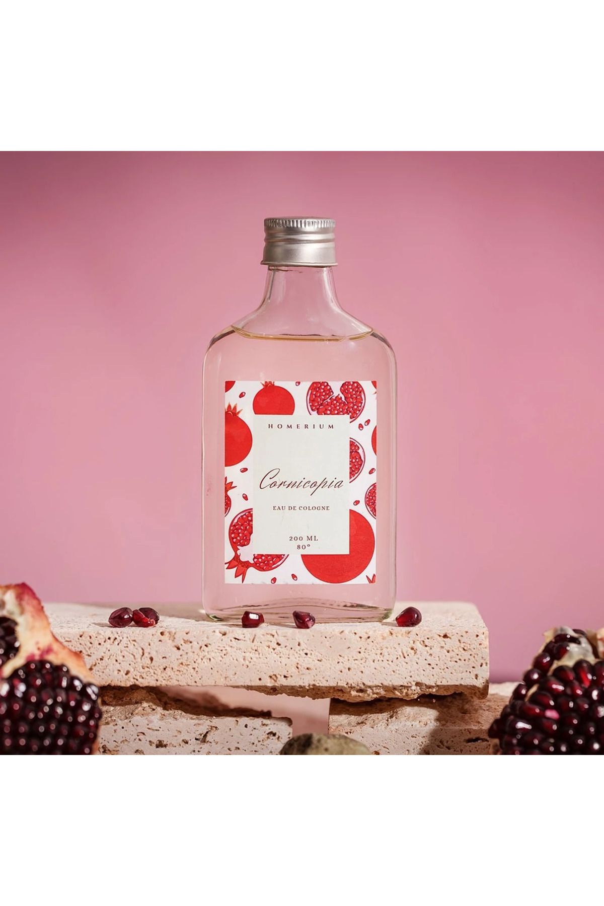 BY CANSU ACCESSORİES Cornicopia Parfümlü Kolonya Nar 200 ml