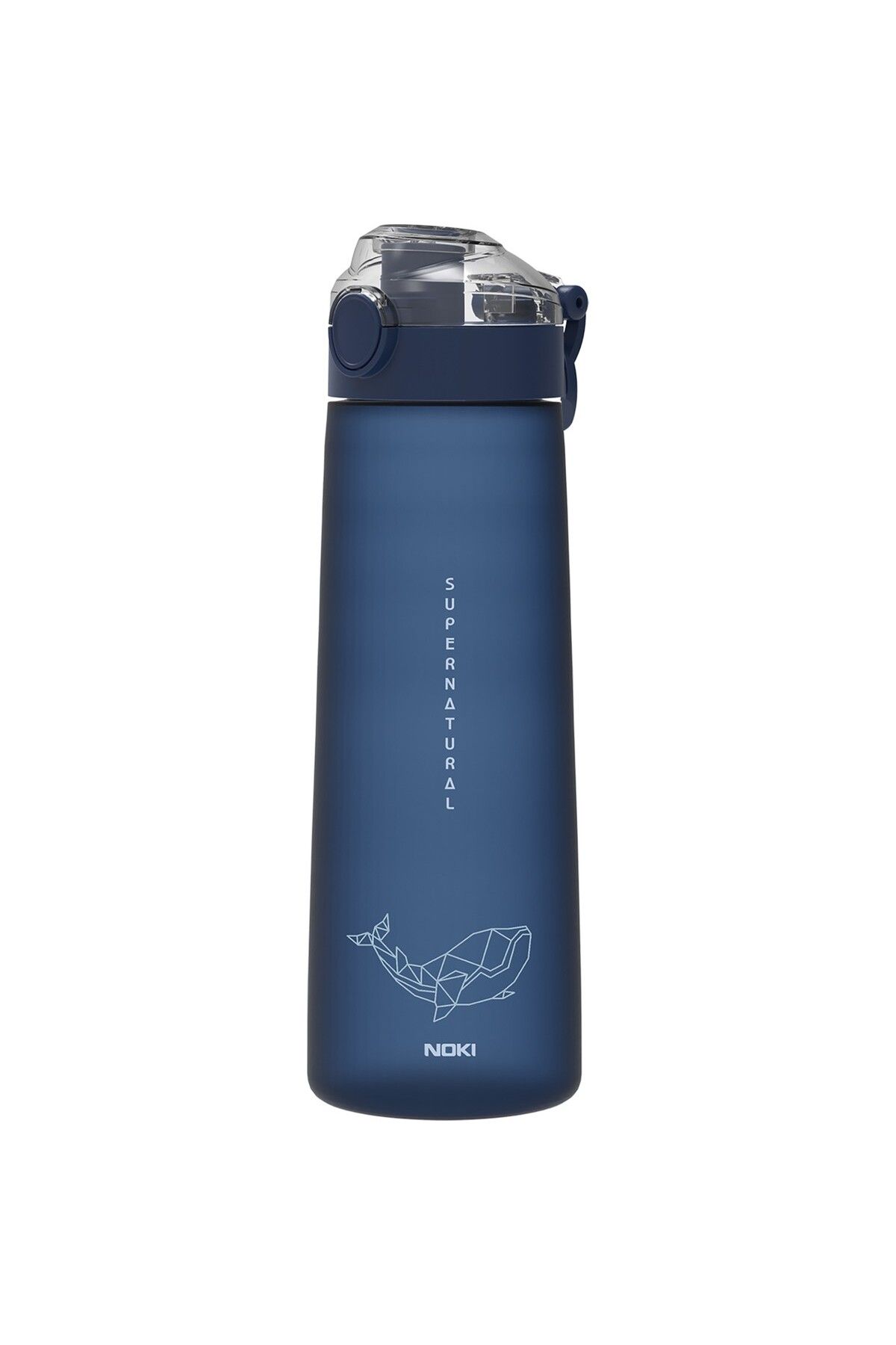 Noki Su Matarası Tritan Auto Kapak Soft Touch 730 ml Mavi
