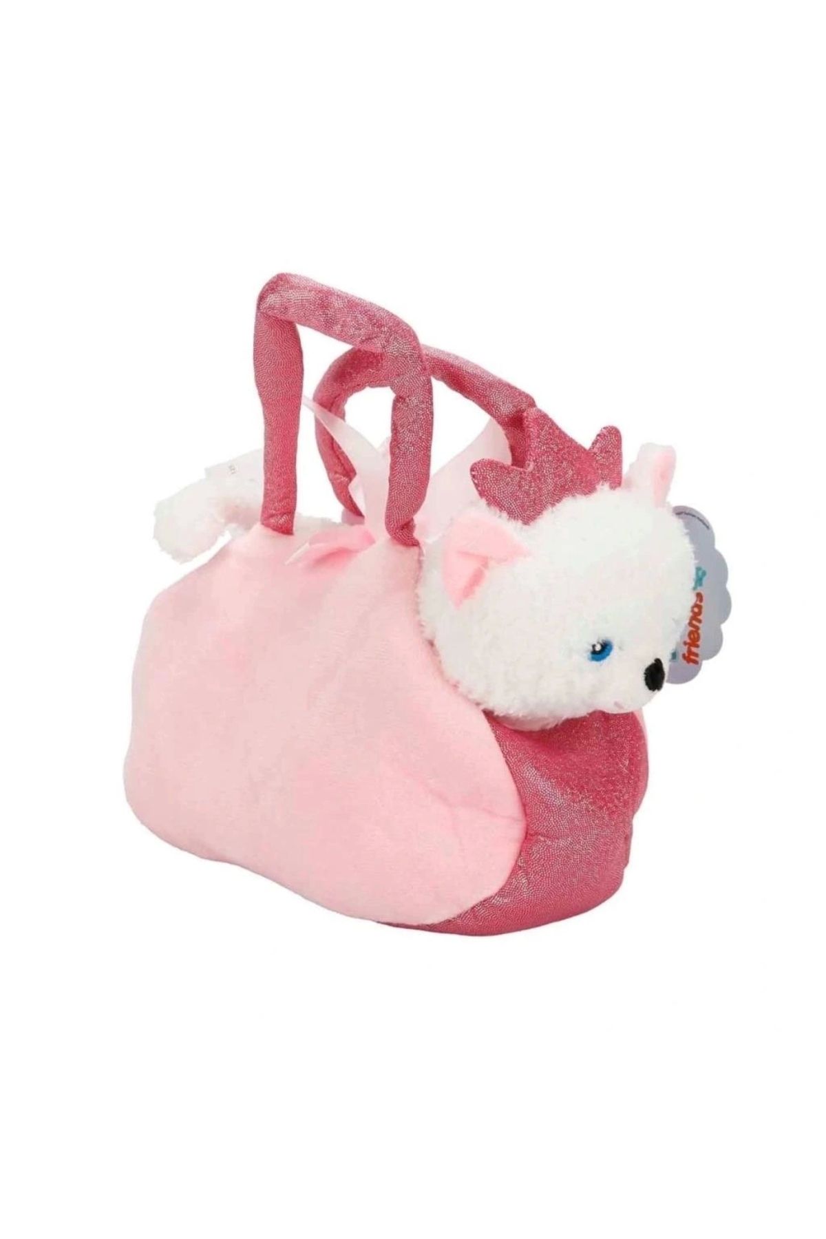 OurStyles 4775 Peluş Kedi Köpek Taşıma Çantalı 20 cm -Sunman