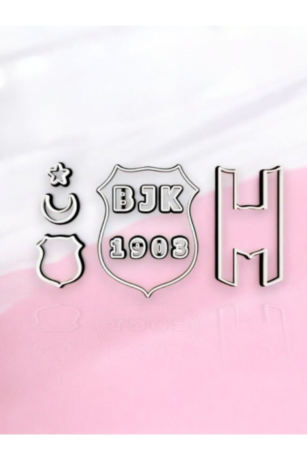 AlisTech Beşiktaş-bjk-logo-kurabiye-kalıbı 8 Cm