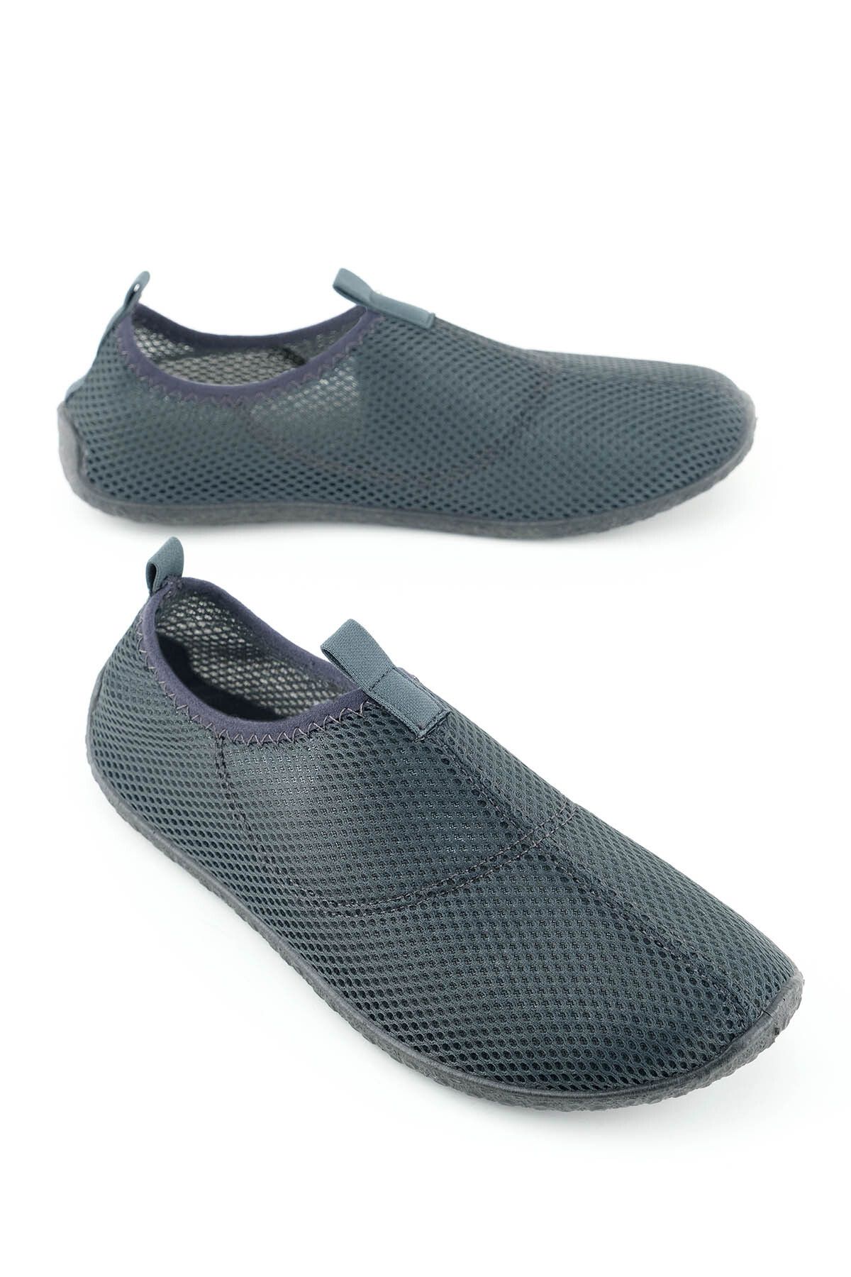 GEZER Yazlık Unisex Pvc Taban Plaj Deniz Havuz Ayakkabı