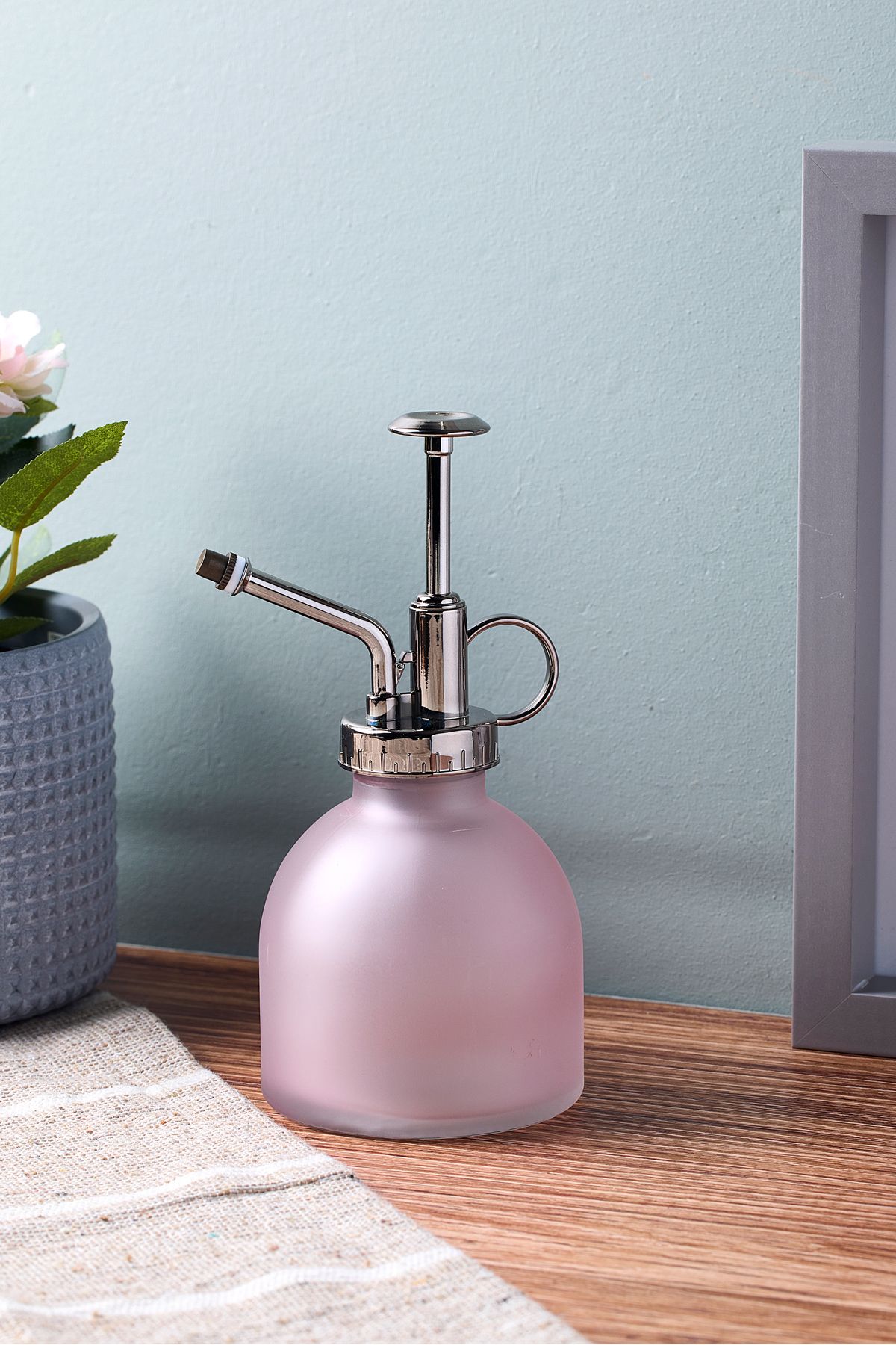 Perotti Sesam Cam Matt 300 ml Pembe Sulama Sprey Şişesi