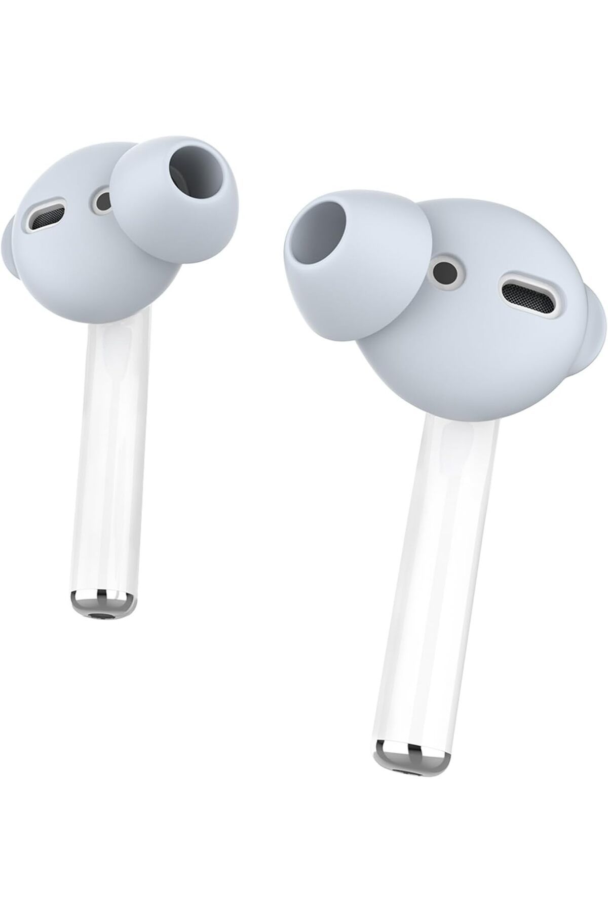 STOREMAX OZN Airpods-EarPods ile Uyumlu Kulaklık Kılıfı 0.5mm İnce Tasarım 3Çift S Boy Sağlam Kavrama