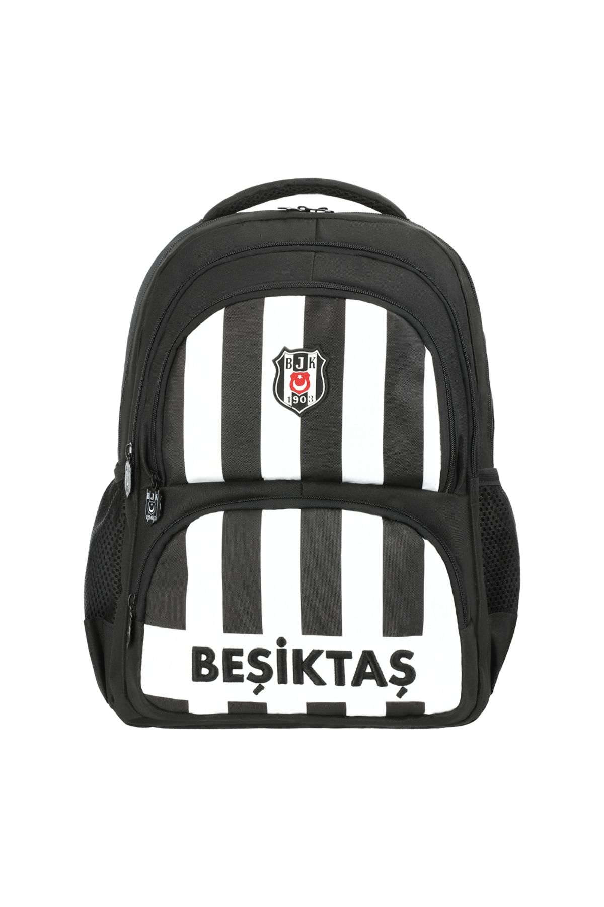 Me Çanta LİSANSLI BEŞİKTAŞ NAKIŞ DETAYLI ÇUBUKLU OKUL SIRT ÇANTASI