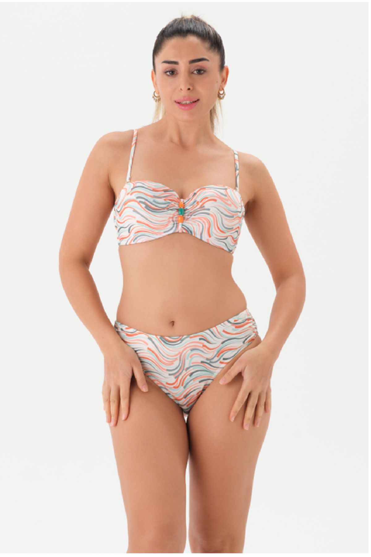 Eros KAPLI STRAPLEZ BİKİNİ
