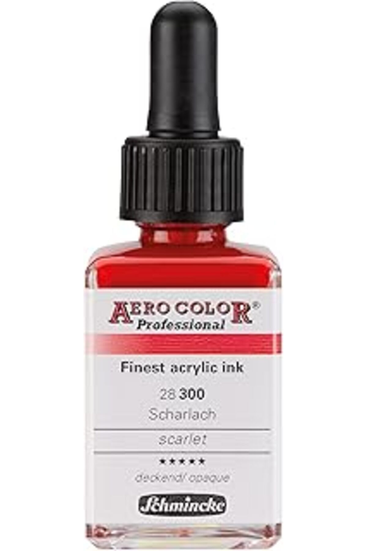 Pazarcan Schmincke Aero Color Professional Akrilik Airbrush Mürekkebi 28 Ml 300 Scarlet