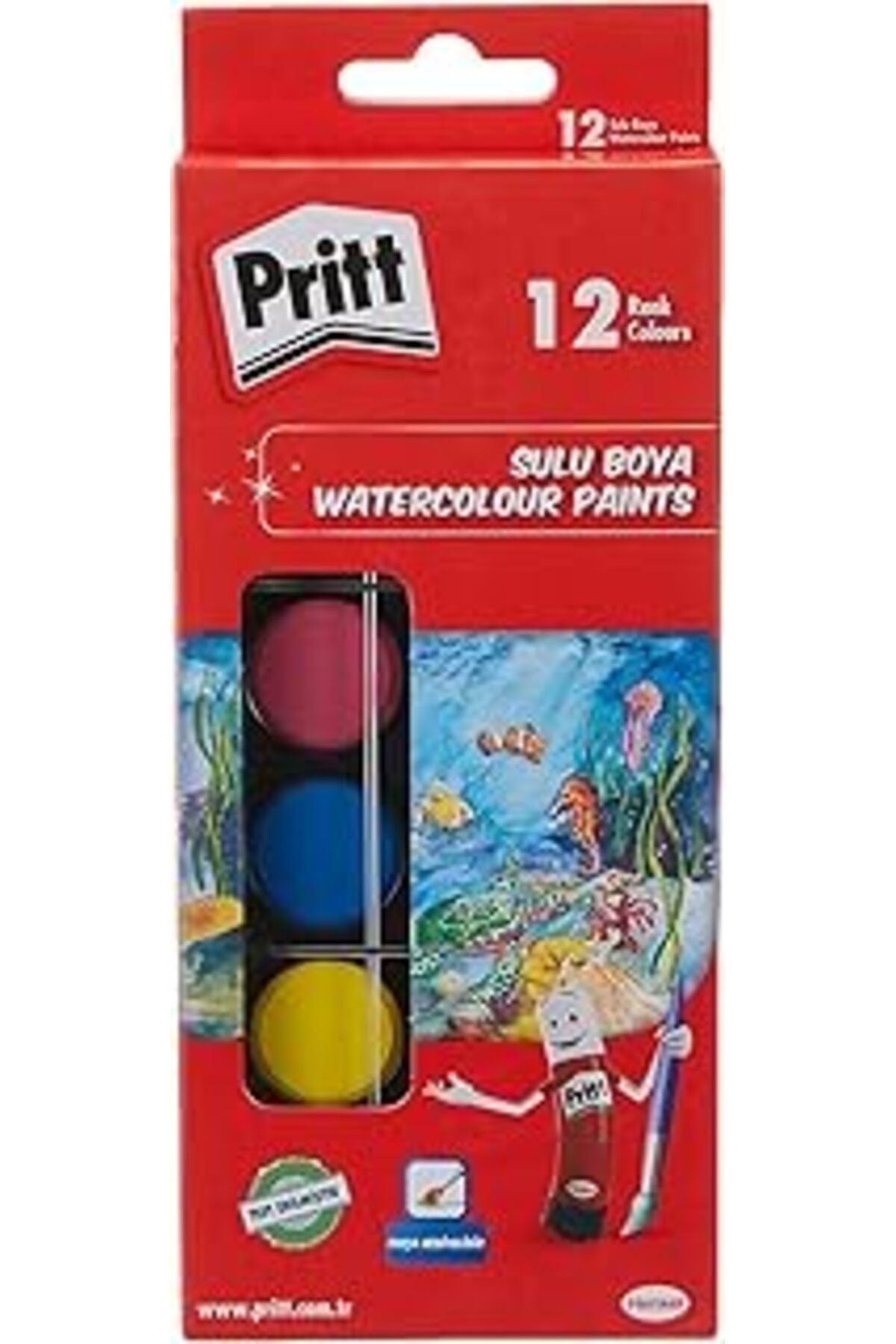 Mu Art Ahşap Pritt 1048082 Suluboya