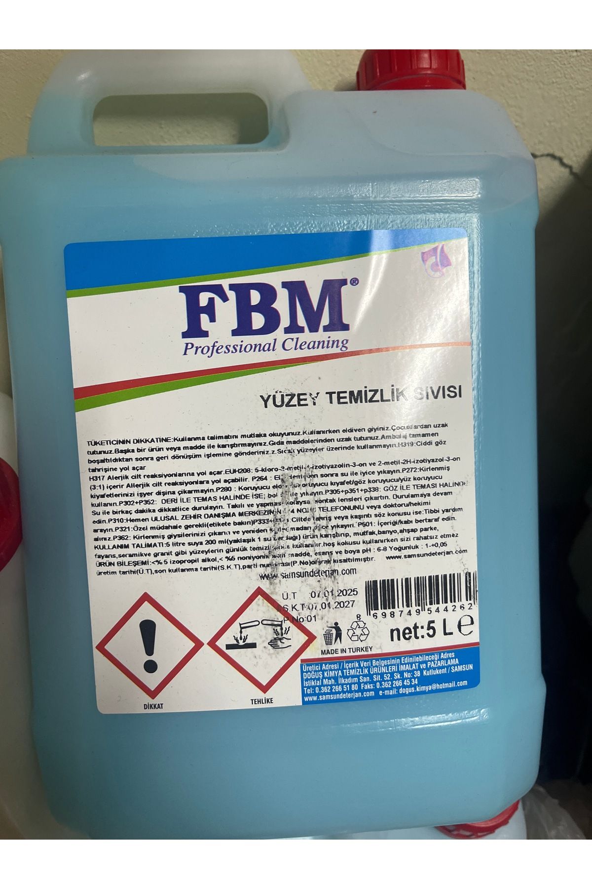 FBM yüzey temizlik 5kg