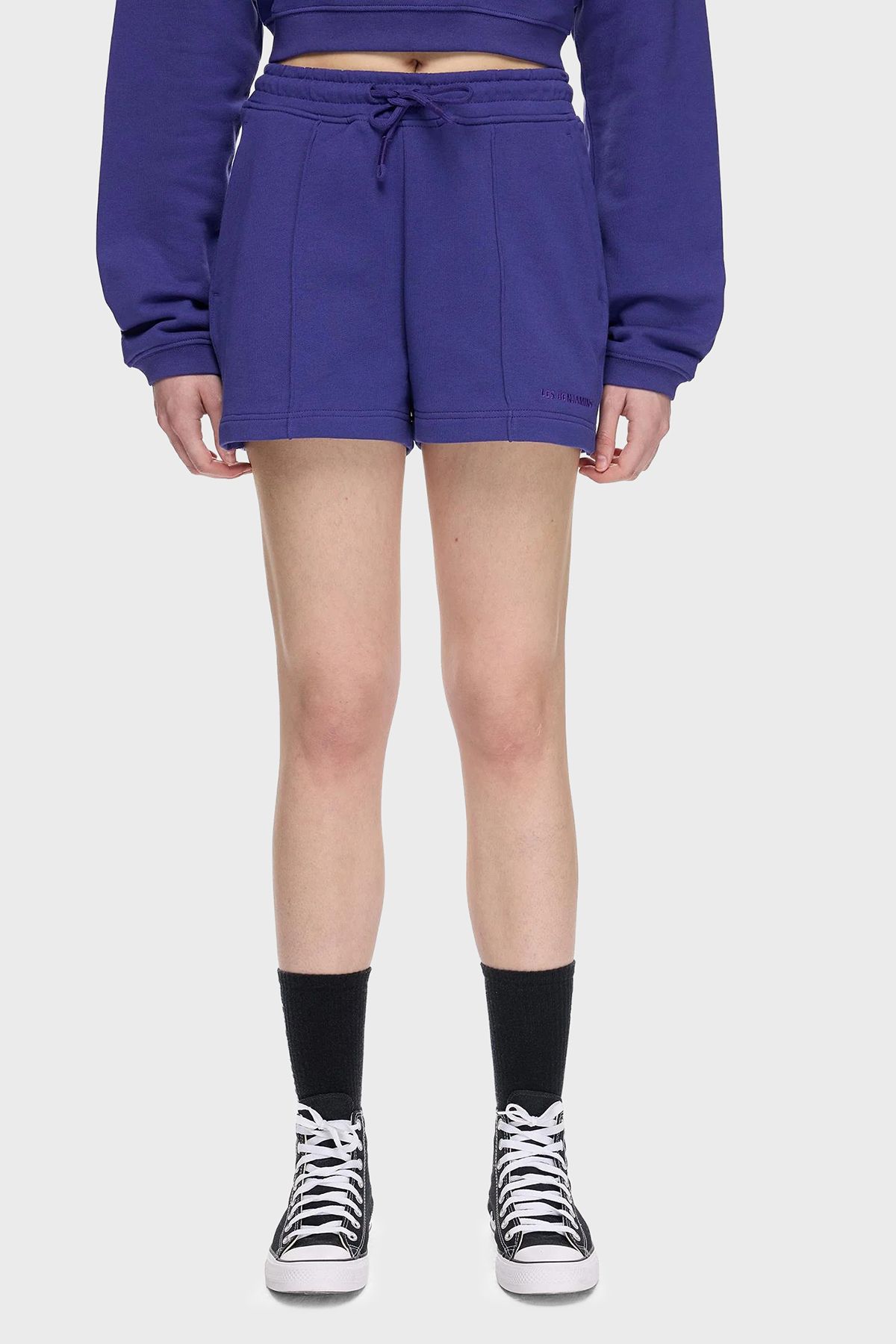 LES BENJAMINS % 100 Pamuk Regular Fit Yüksek Bel Çimalı Short SHORT LBNOOSESSFUSO