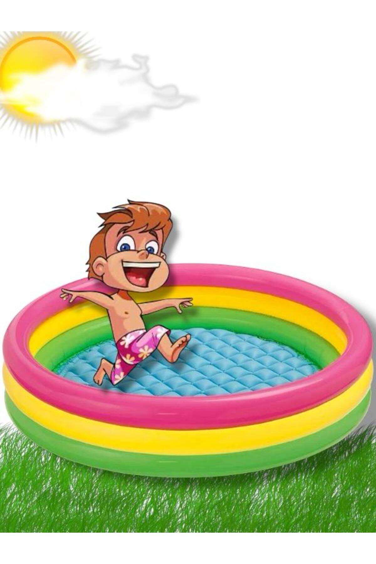 SAZE BEBEK HAVUZ 86X25 + EL POMPASI + TAMIR KITI 6 LI 100 ADET HAVUZ TOPU fotoğrafı 3 (önizleme)