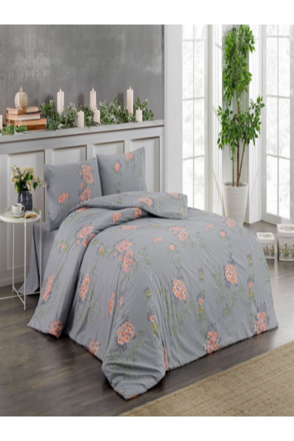 Kristal KTİSTAL RANFORCEÇİFT KİŞİLİK NEVRESİM TAKIMI / QUILT COVER SET