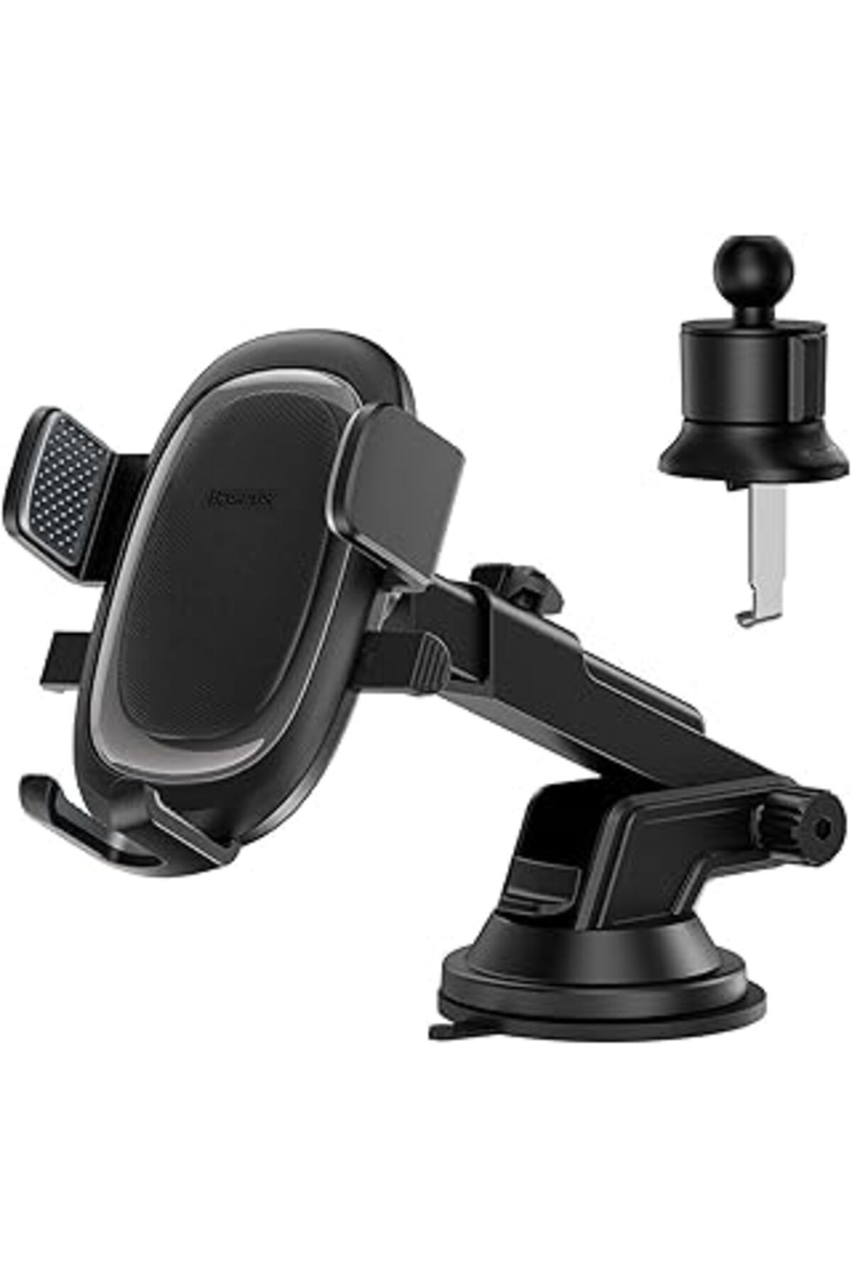 Pazarcan Ultracontrol Pro Serisi Clamp-Type Araç Içi Telefon Tutucu Set Cluster, Siyah