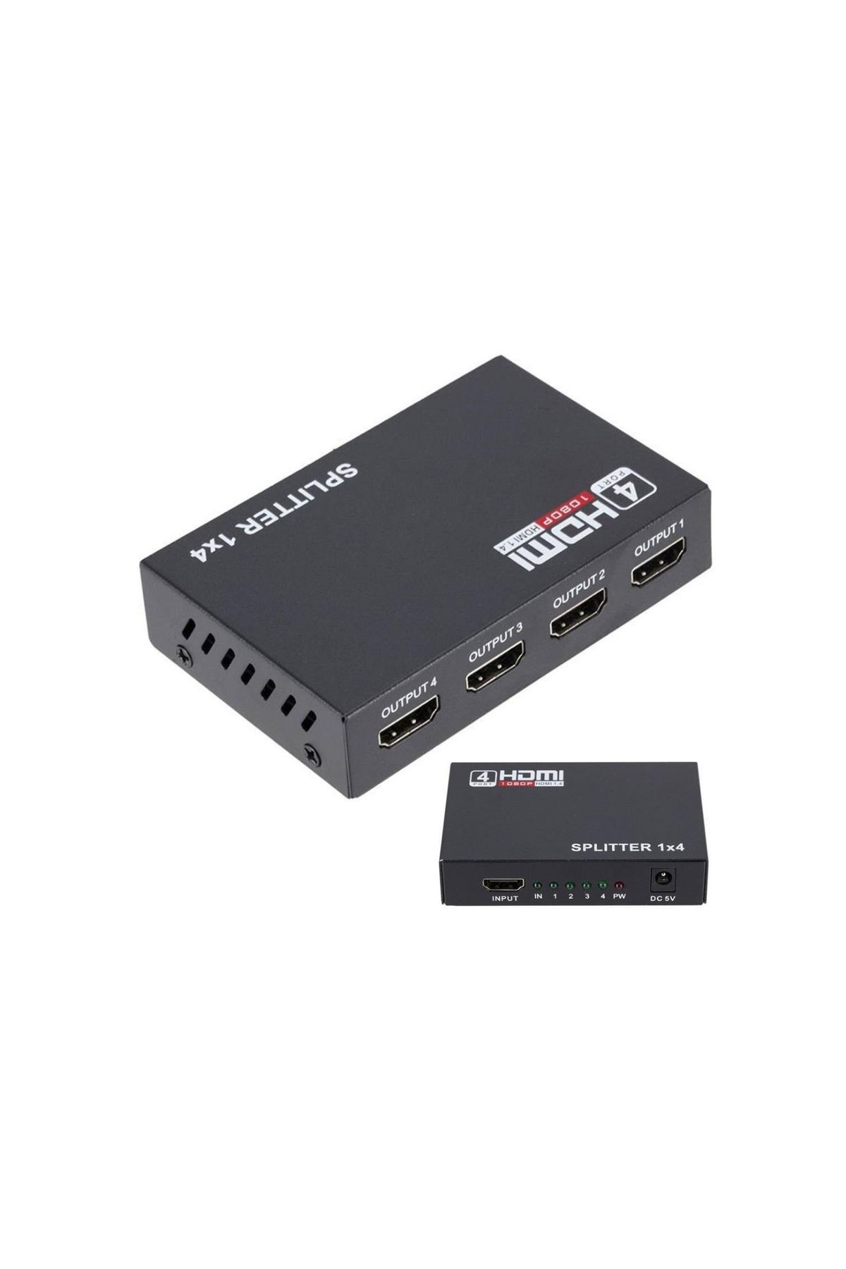 Rose HDMI-104 1X4 HDMI SPLİTTER 1.4V 1080İ-1080P 3D