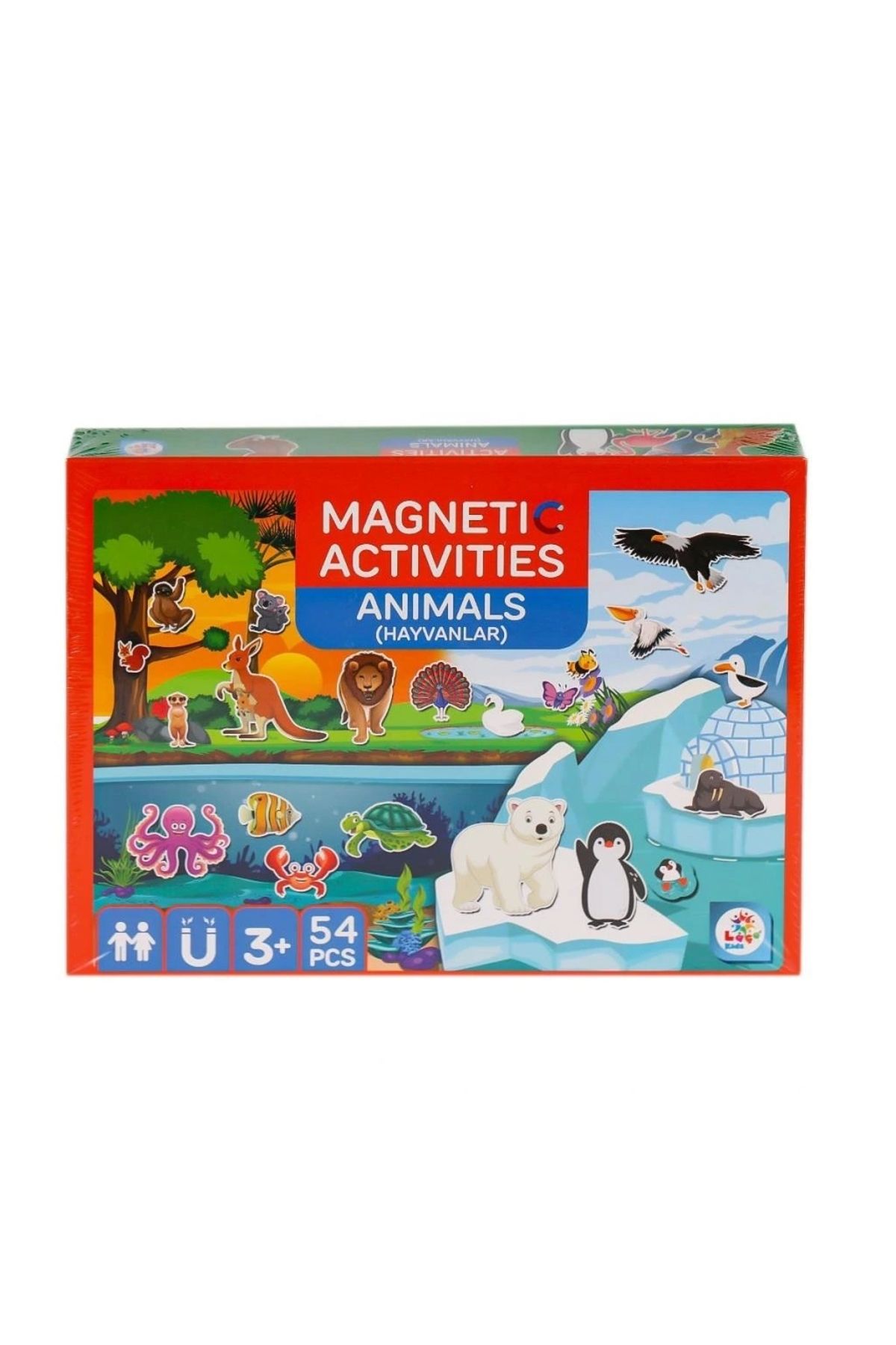 OurStyles LC7987 Manyetik Aktivite Hayvanlar -Laçokids