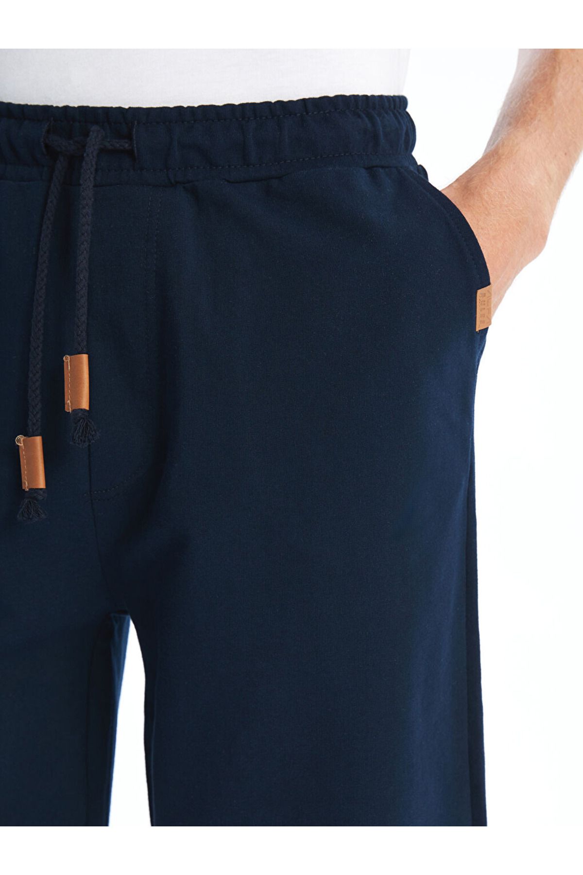 LC Waikiki-Regular Fit 100% Cotton 2 Thread Fabric Men's Pajama Bottom Shorts 4