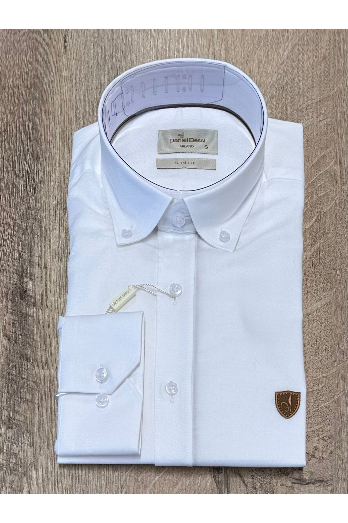 Daniel Bessi Slim Fit %100 Pamuk Erkek Gömlek