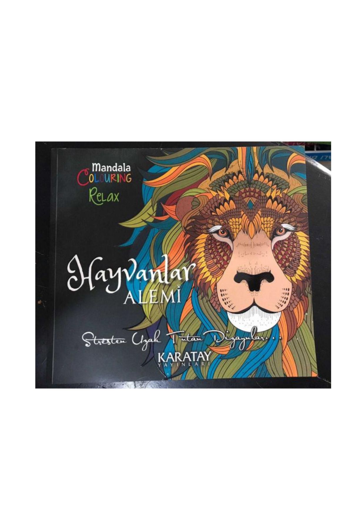 Karatay Yayınları MANDALA BOYAMA KİTABI HAYVANLAR ALEMİ