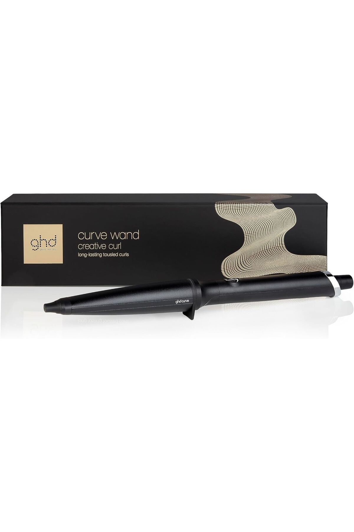 teknotrust Curve Creative Curl Wand, Saç Maşası, Ultra-Zone Teknolojisi Benzersiz 28 mm - 23 mm Konik Namlu