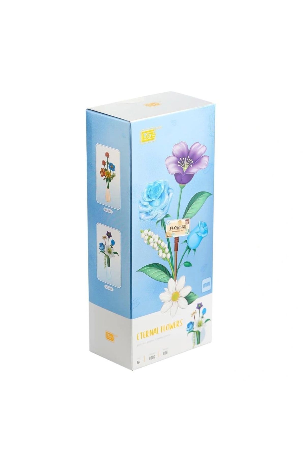 OurStyles LZ4602 LOZ Çiçek Blok Seti 488 Parça -Vagon life