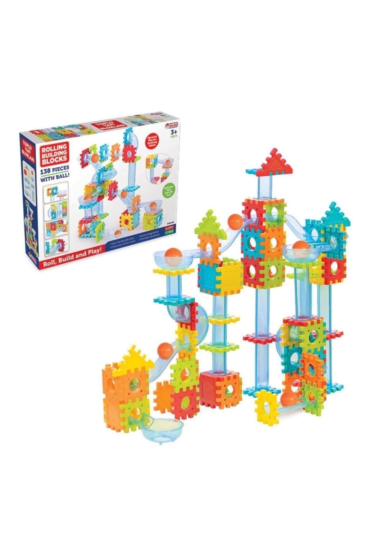 OurStyles 04046 Toplu Yapı Blokları 138 Parça -Fentoys