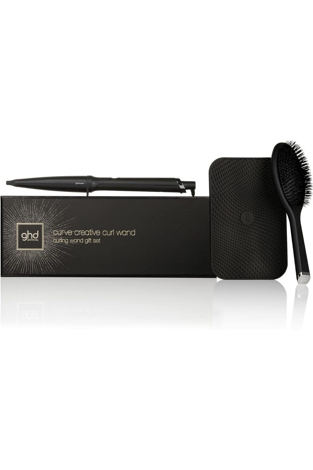 teknotrust Creative Curl Wand Giftset Edition Saç Maşası Siyah Seramik Ultra Zone Teknolojisi