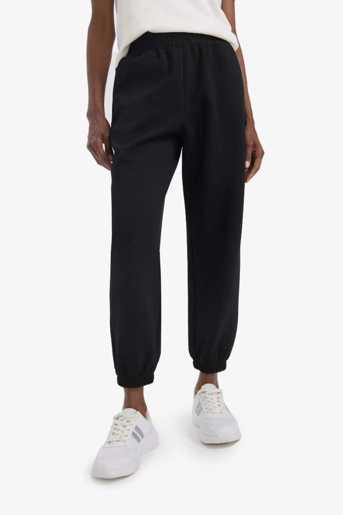 DeFacto Yeni Sezon DeFactoFit Oversize Geniş Kalıp Sporcu Eşofman Altı Çift Cepli Jogger Paça