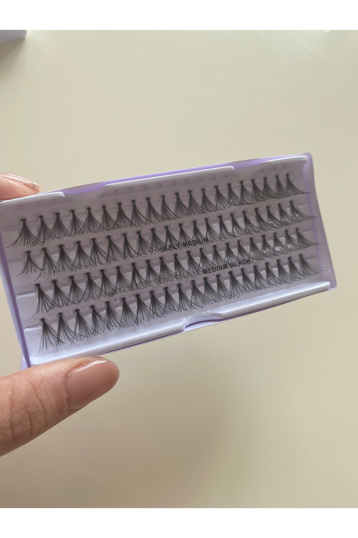 hulyabeauty TAKMA KİRPİK TEKLİ 10 PAKET