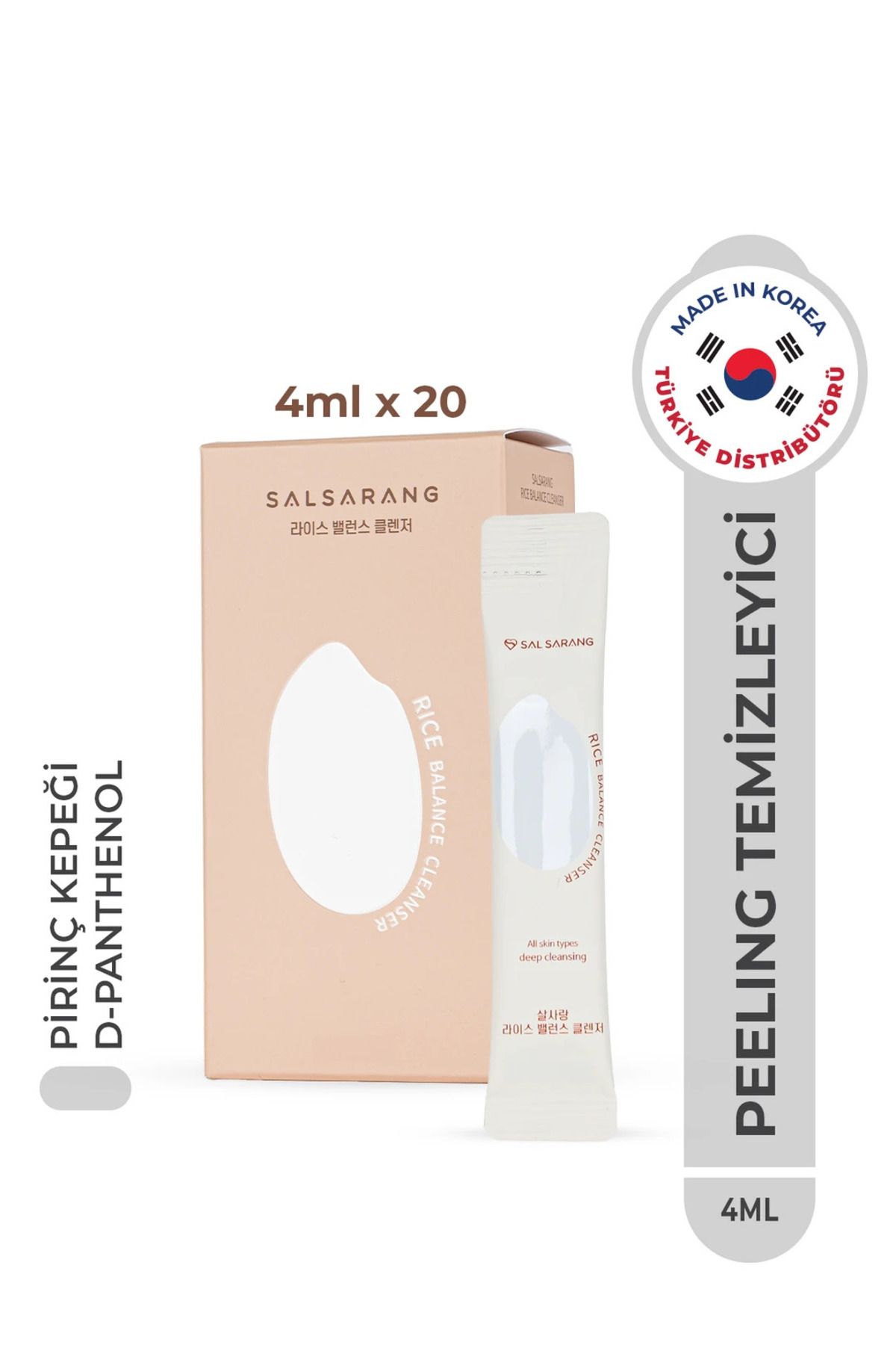 Pemvia Salsarang Rice Balance Cleanser Peeling Etkili Gözenek Temizleyici 4ml x 20pcs