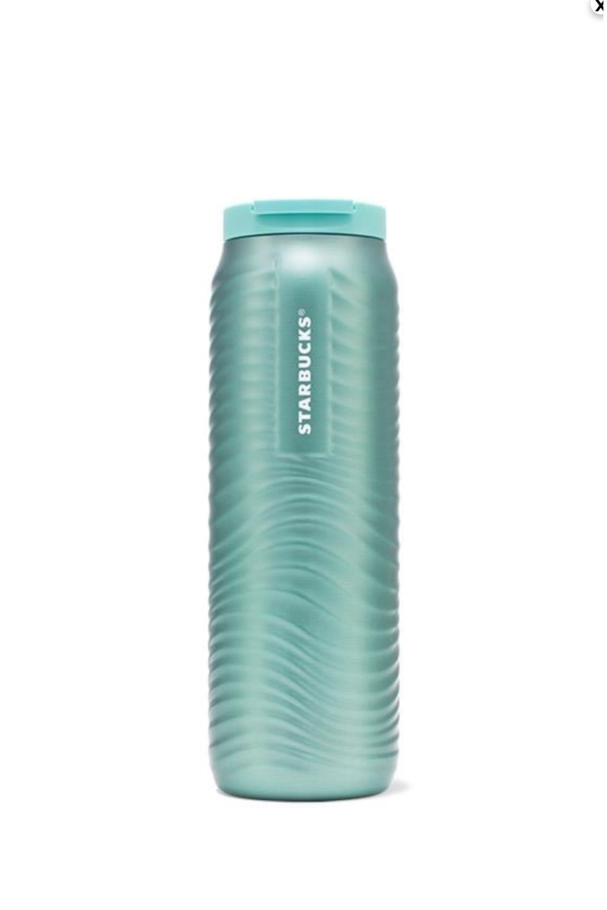 Starbucks ® Paslanmaz Çelik Termos - Turkuaz - 473 ml -