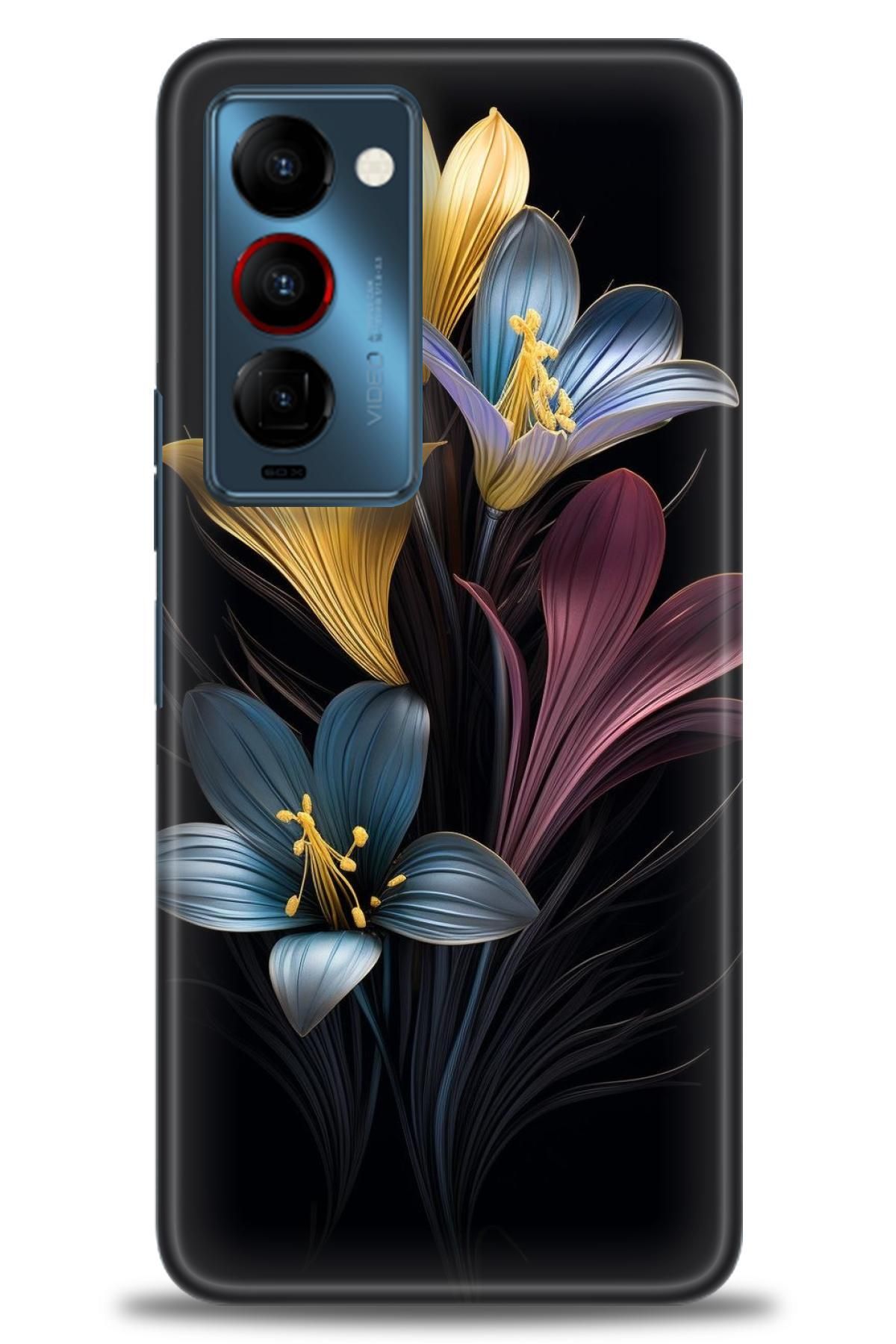 TECNO Camon 18 Premier (CH9n) Premier İle Uyumlu HD Baskılı Kılıf - Karışık Seri - 411