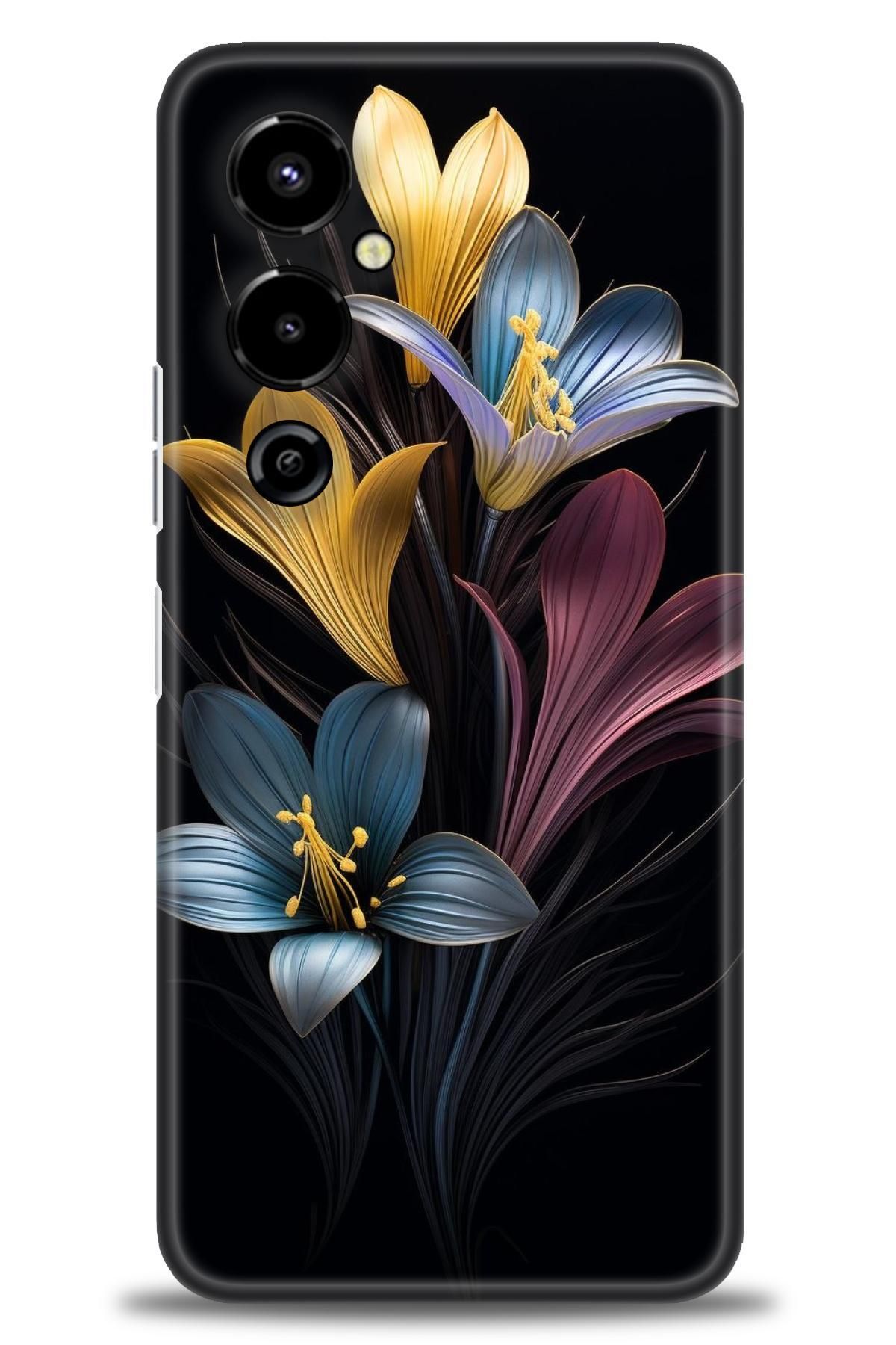 TECNO Camon 40 İle Uyumlu HD Baskılı Kılıf - Karışık Seri - 411