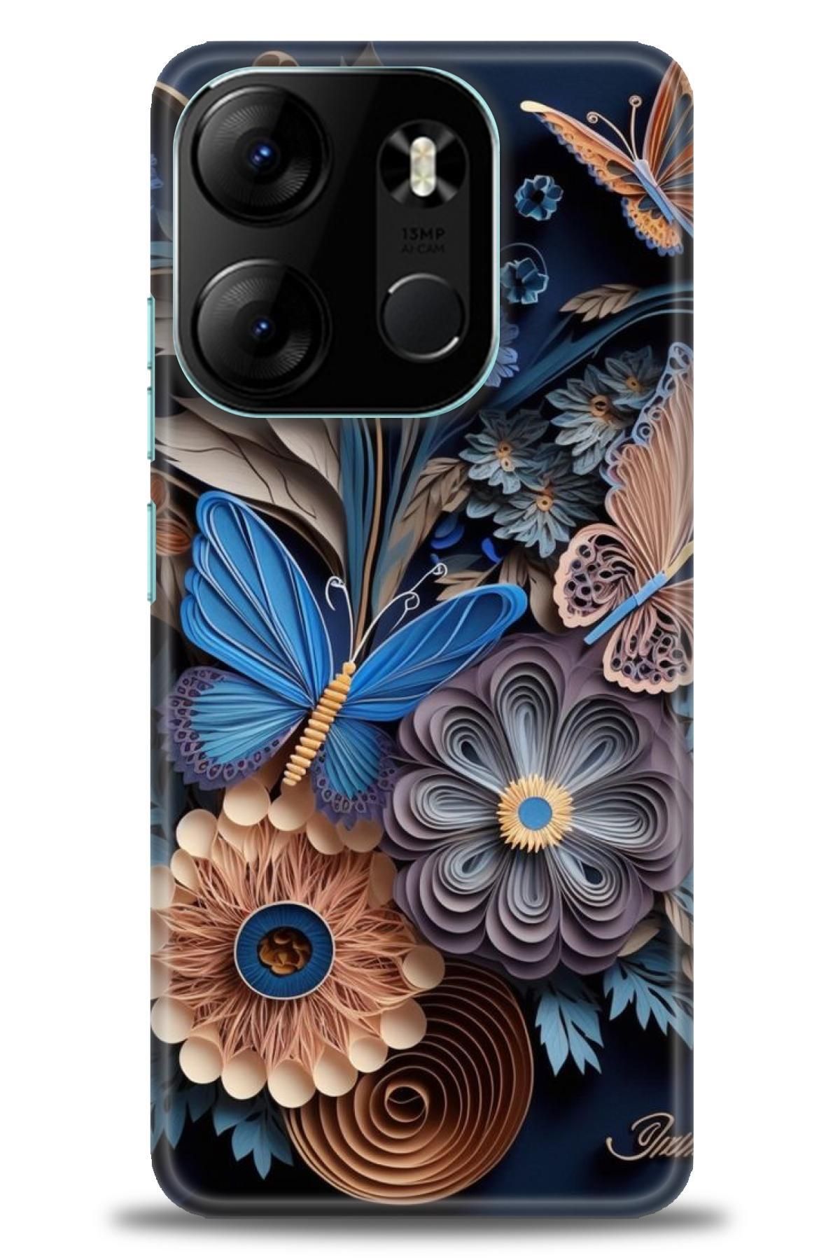 TECNO Spark Go 2023 İle Uyumlu HD Baskılı Kılıf - Karışık Seri - 351